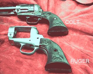Colt Single Action Back Strap and Trigger Guard