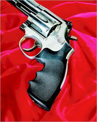 Soft Rubber Revolver Grips - Click Image to Close